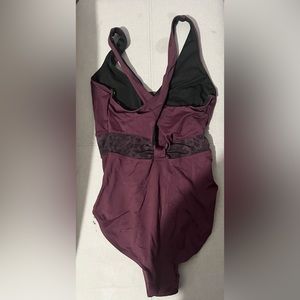 Burgundy Bloch Leotard Adult Medium
